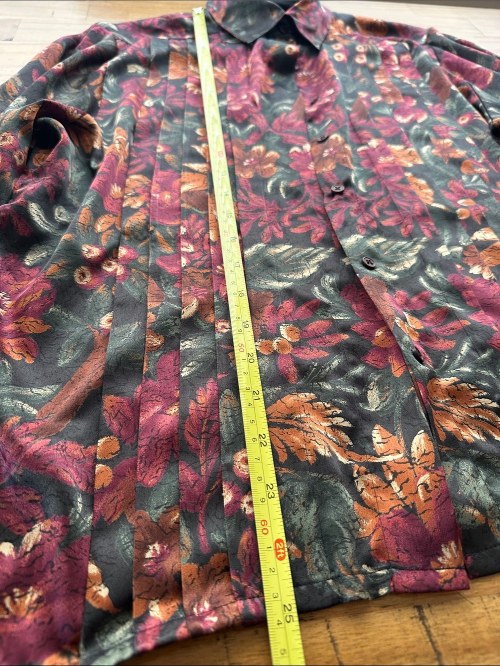 Fall Color Floral Blouse - Picture 7 of 10